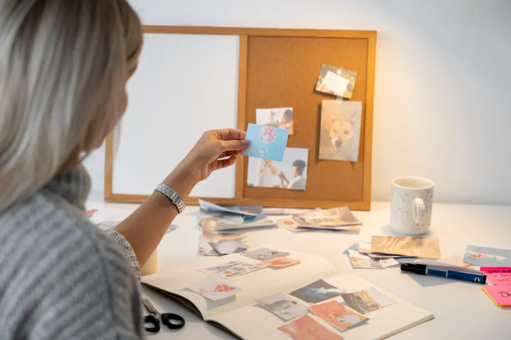 décrire une image en allemand