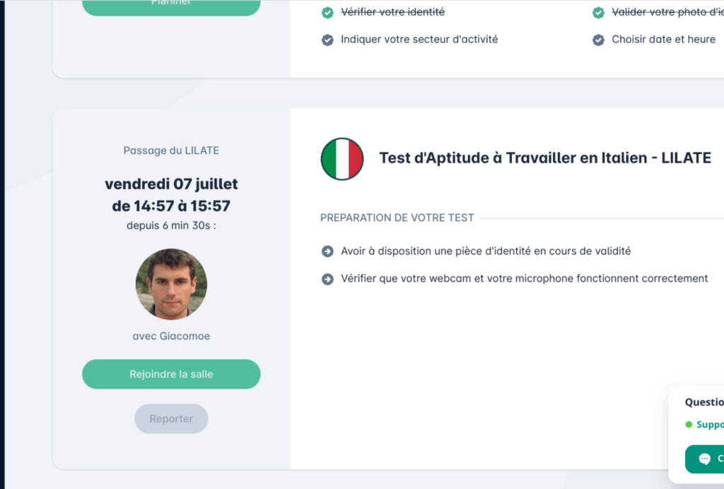 test lilate