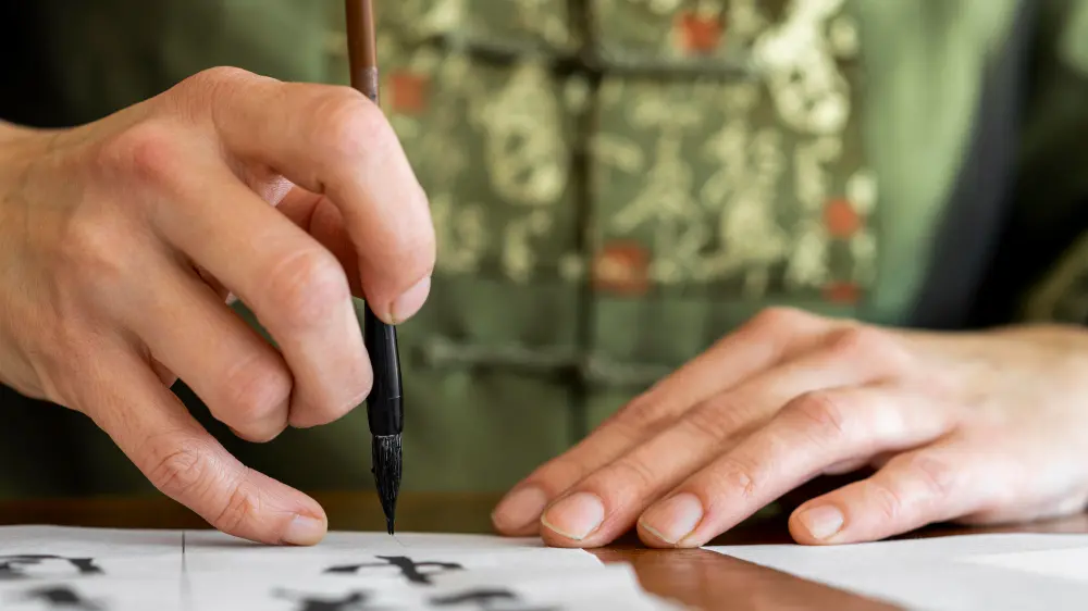 écriture cursive russe