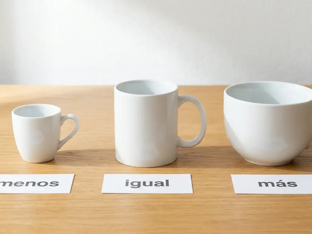 Les comparatifs en espagnol