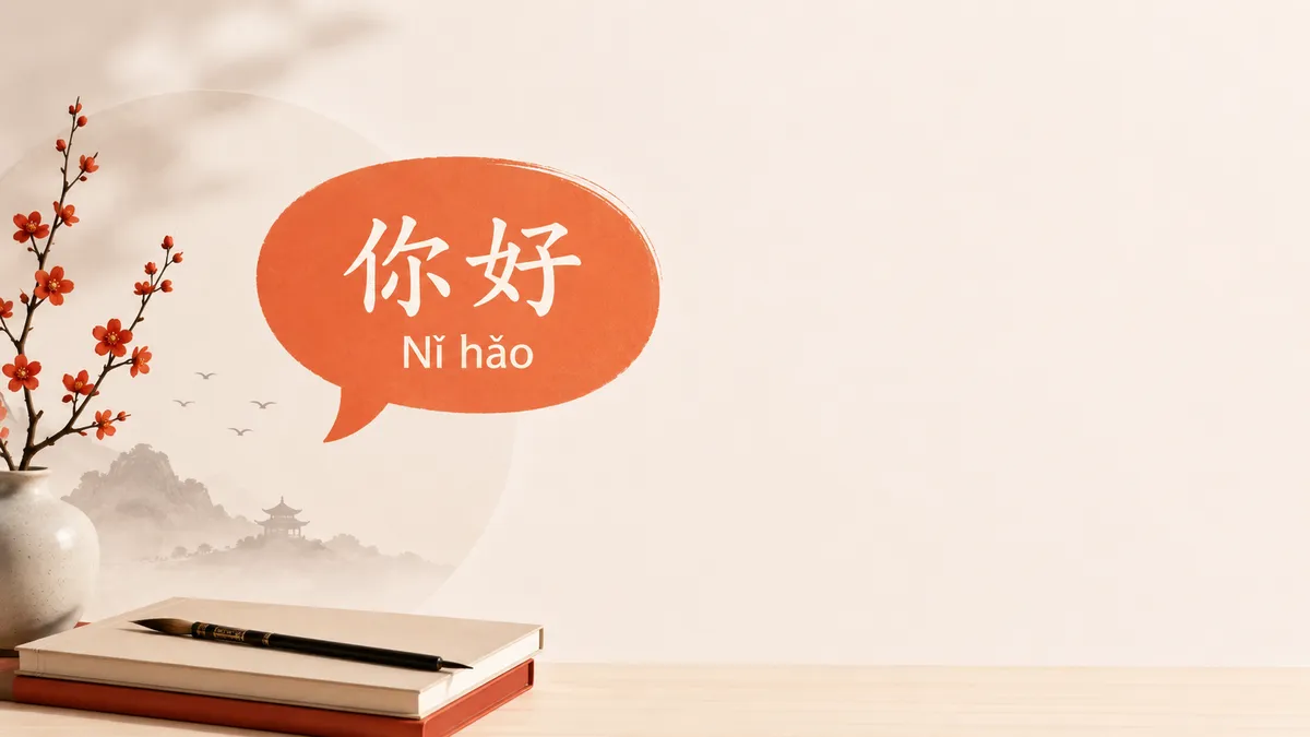 bonjour en chinois