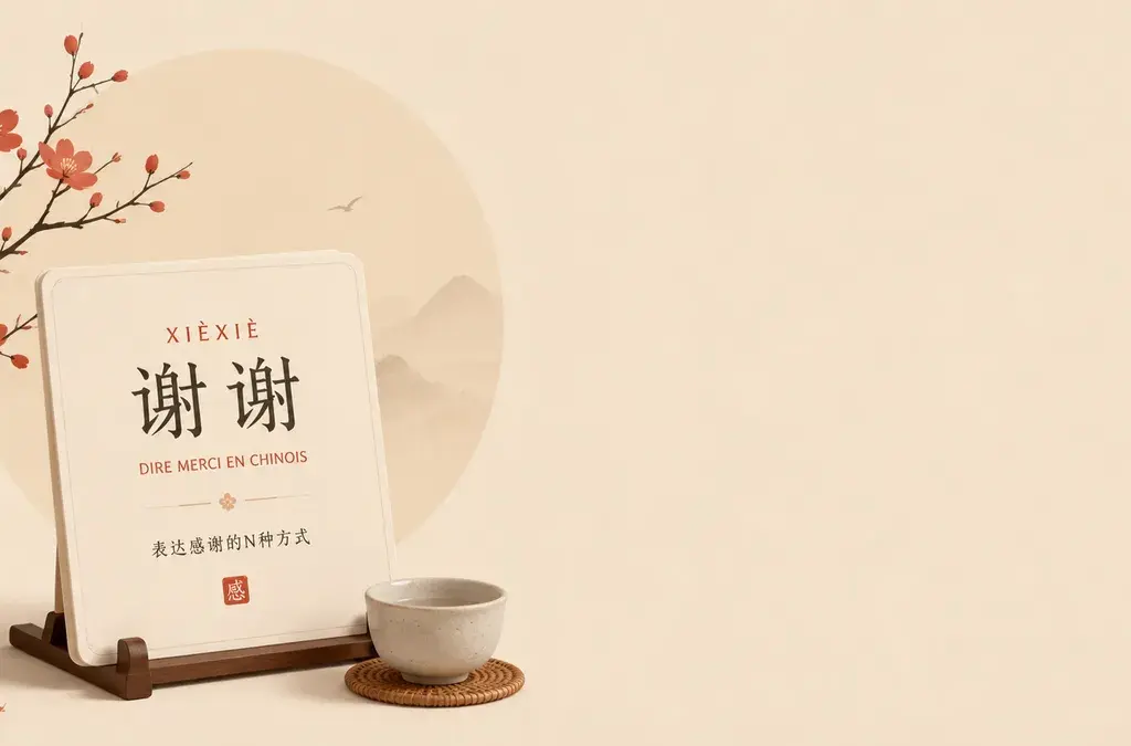 dire merci en chinois