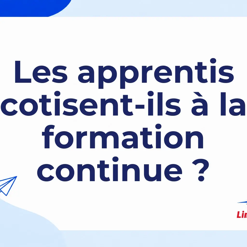 Les apprentis cotisent-ils à la formation continue
